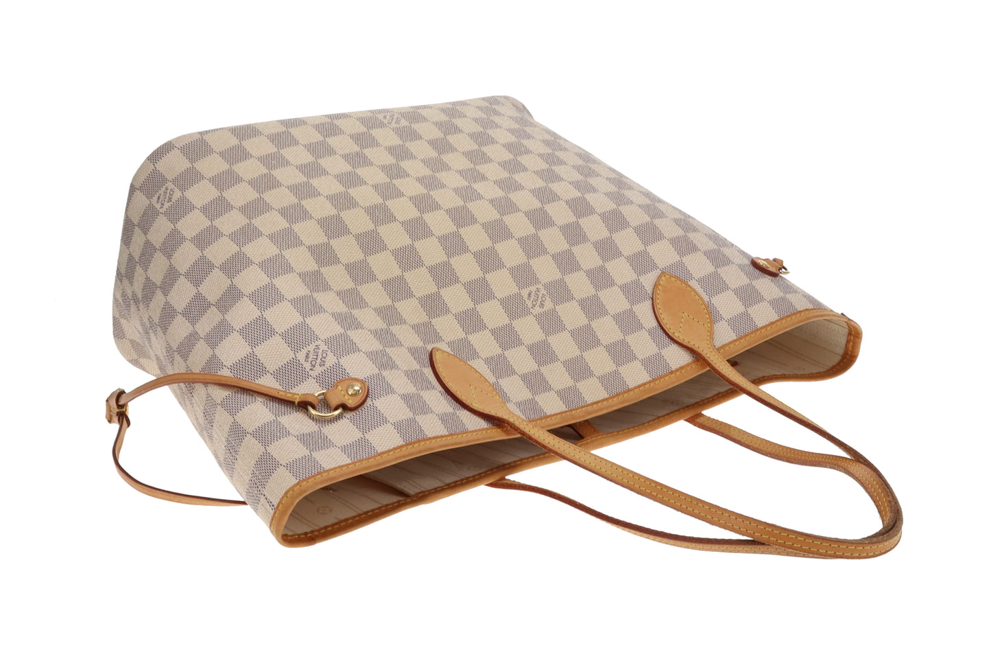 Louis Vuitton Neverfull MM Damier Azur GI2132 (No Pochette)