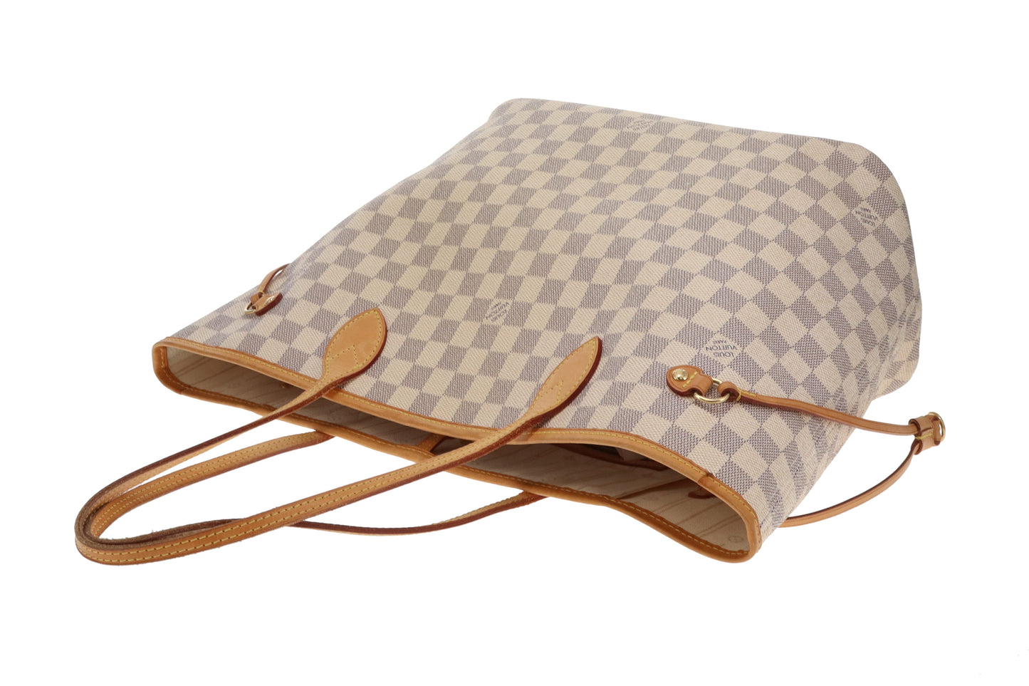 Louis Vuitton Neverfull MM Damier Azur GI2132 (No Pochette)