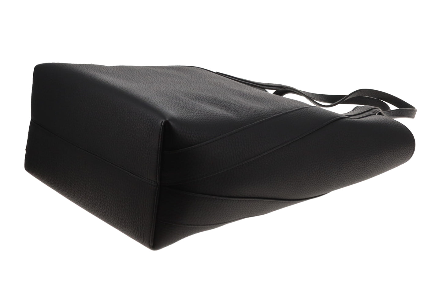 Mulberry North South Bayswater Tote Black Heavy Grain GHW