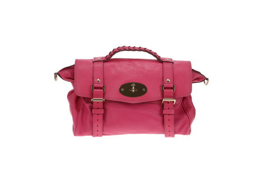 Mulberry Alexa Pink In Soft Buffalo Leather Regular