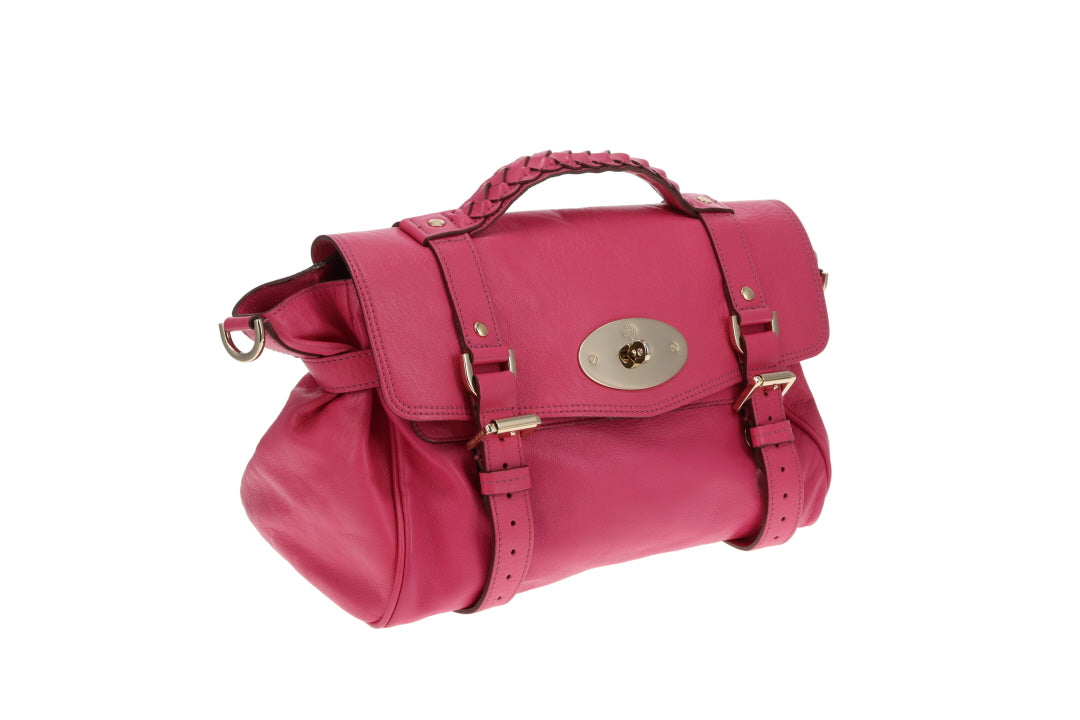 Mulberry Alexa Pink In Soft Buffalo Leather Regular