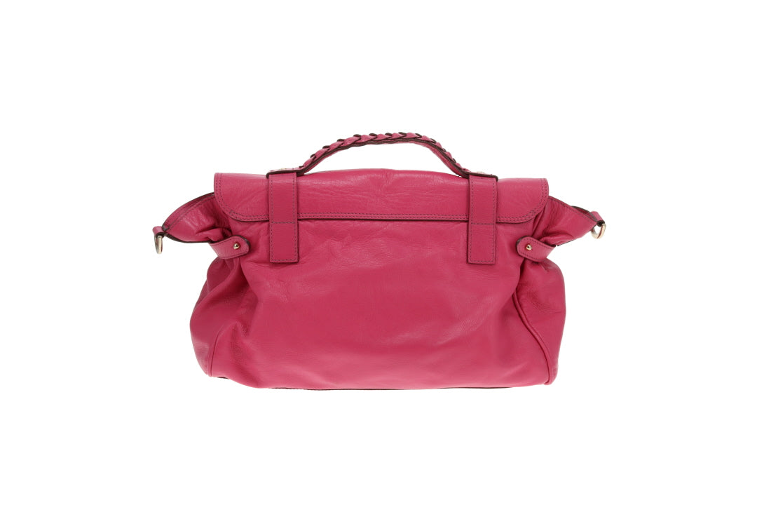 Mulberry Alexa Pink In Soft Buffalo Leather Regular