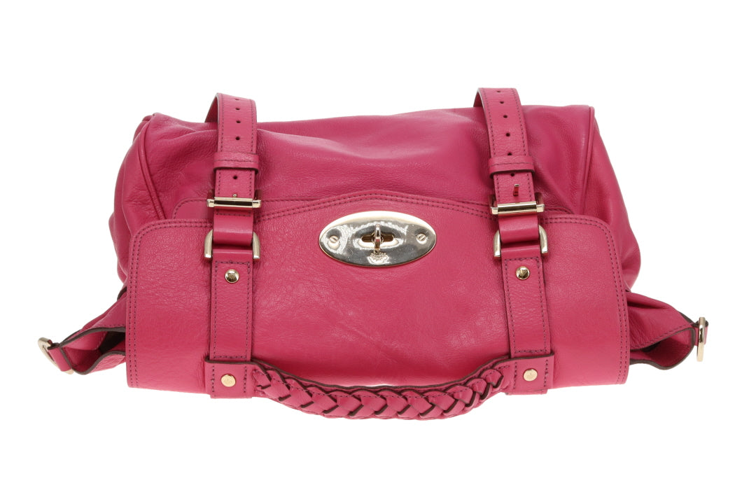 Mulberry Alexa Pink In Soft Buffalo Leather Regular