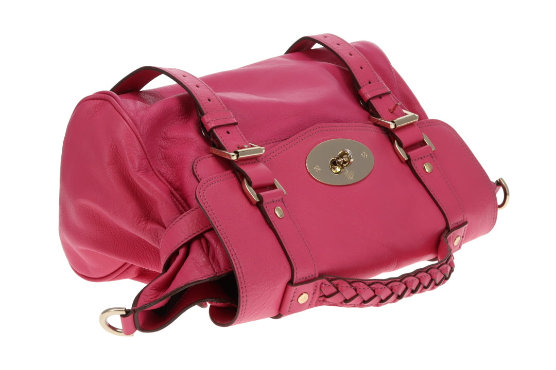 Mulberry Alexa Pink In Soft Buffalo Leather Regular