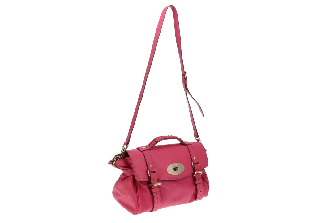 Mulberry Alexa Pink In Soft Buffalo Leather Regular