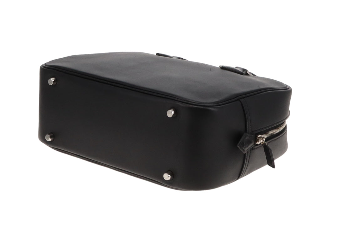 Hermes Plume 28 Black Swift PHW 2014