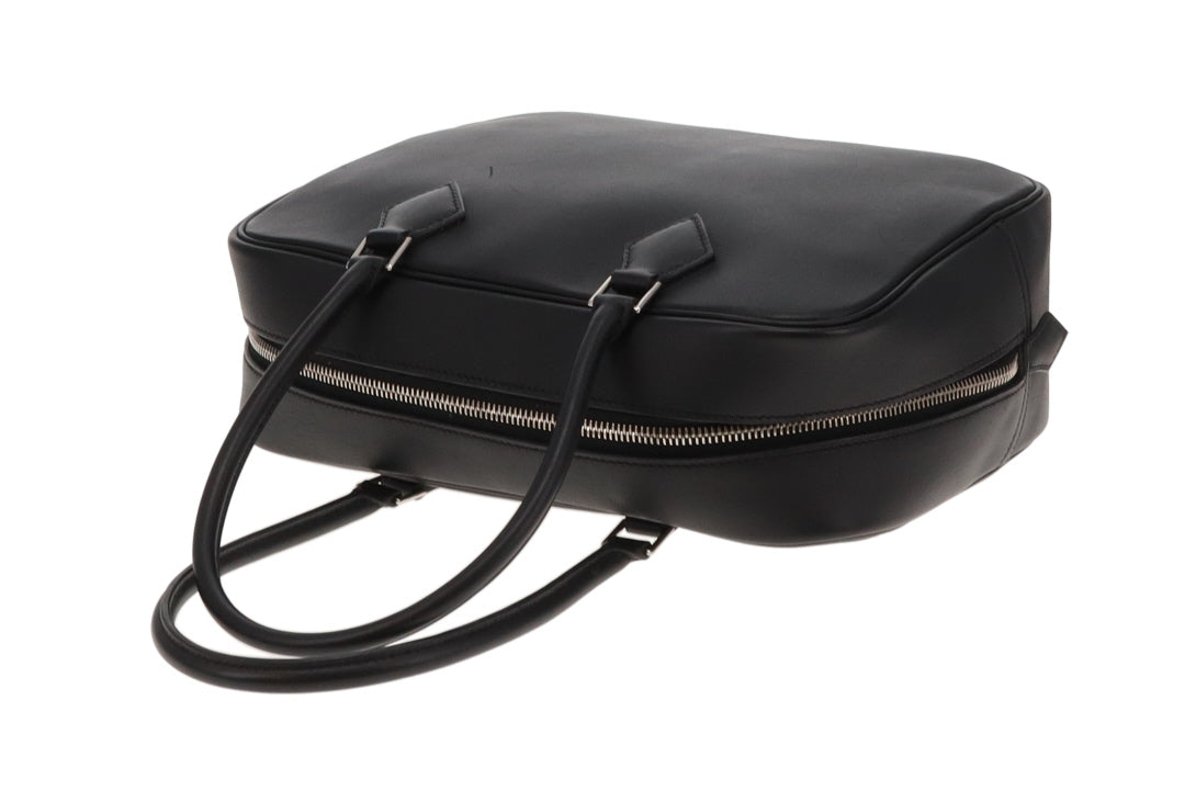Hermes Plume 28 Black Swift PHW 2014