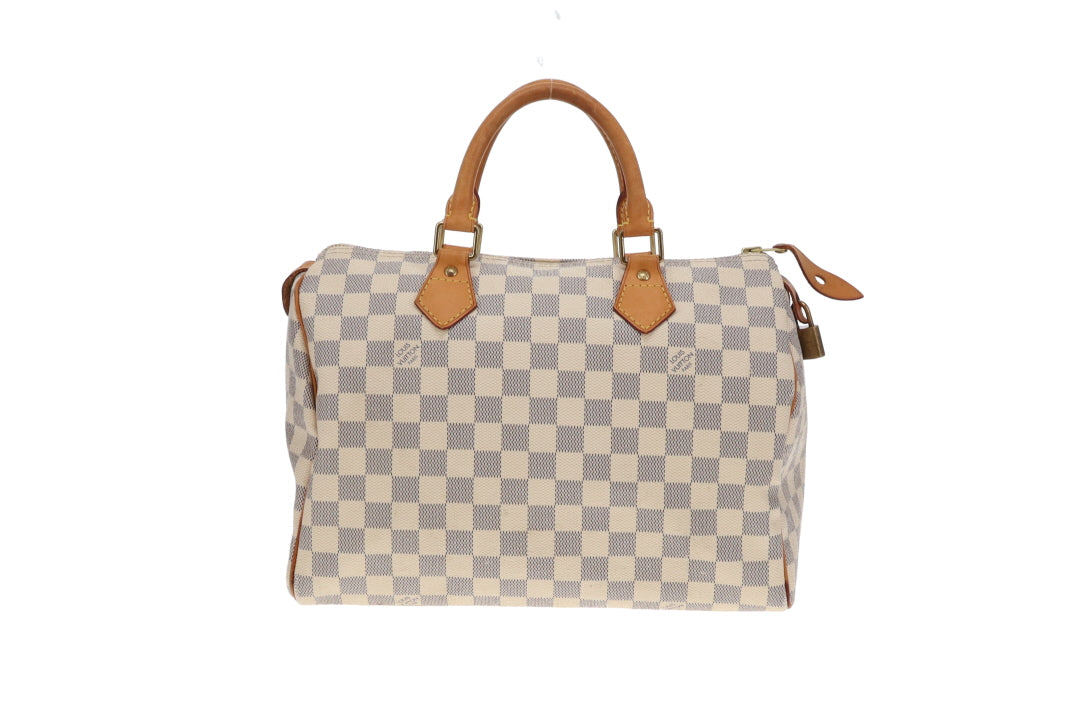 Louis Vuitton Speedy 30 Damier Azur DU2008 - 2008