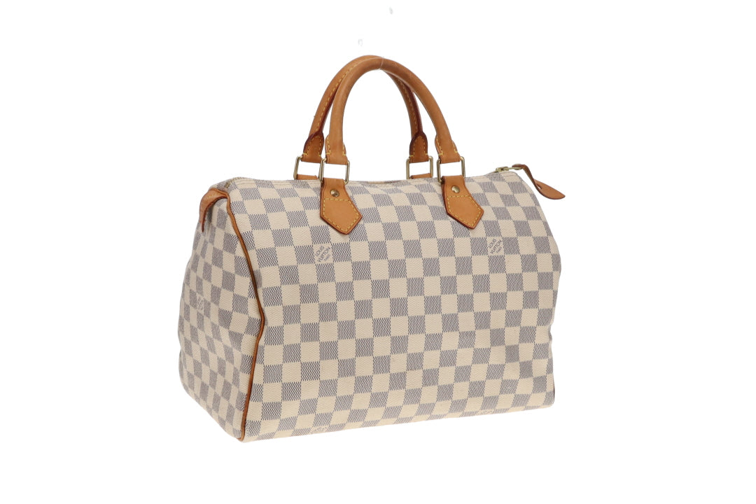 Louis Vuitton Speedy 30 Damier Azur DU2008 - 2008
