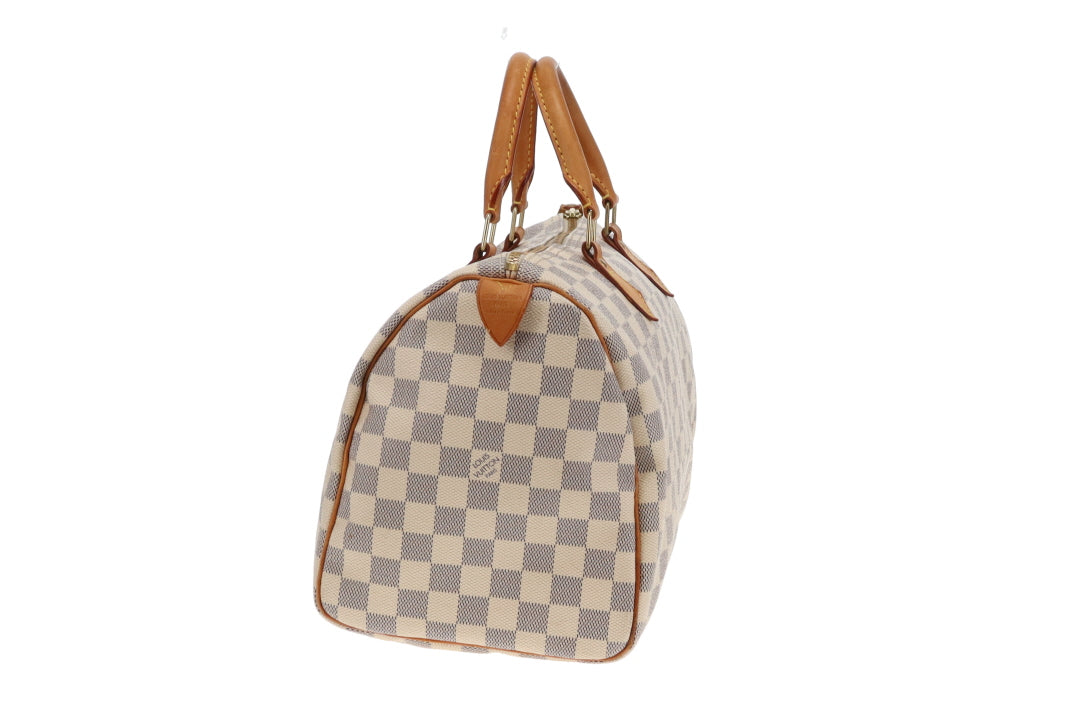 Louis Vuitton Speedy 30 Damier Azur DU2008 - 2008