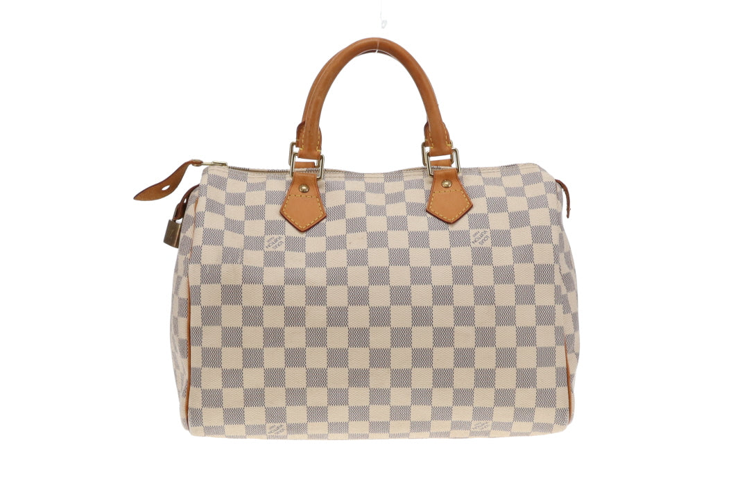 Louis Vuitton Speedy 30 Damier Azur DU2008 - 2008