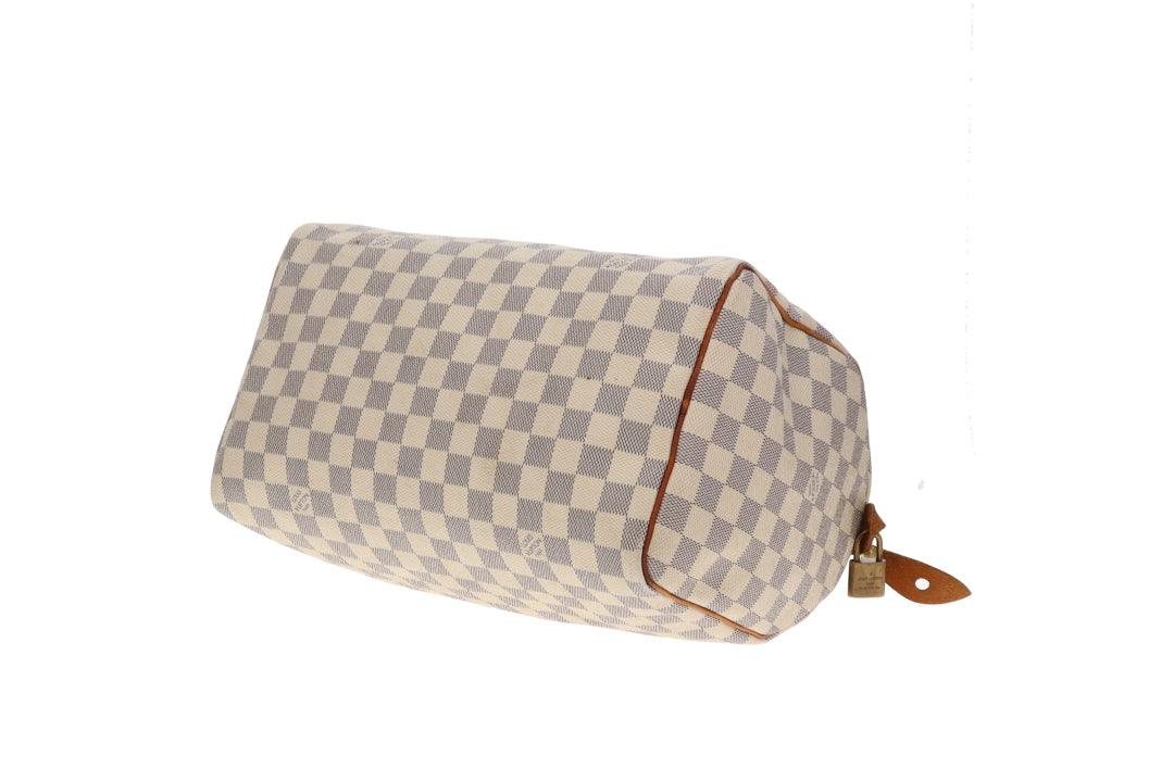 Louis Vuitton Speedy 30 Damier Azur DU2008 - 2008