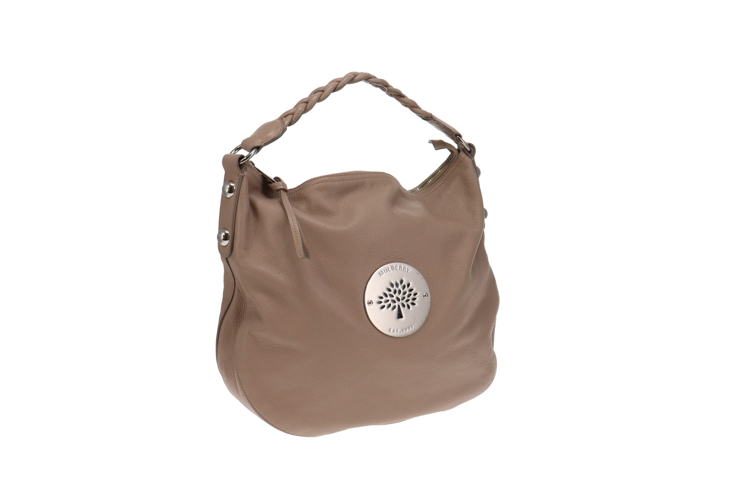 Mulberry Daria Zipped Hobo Putty