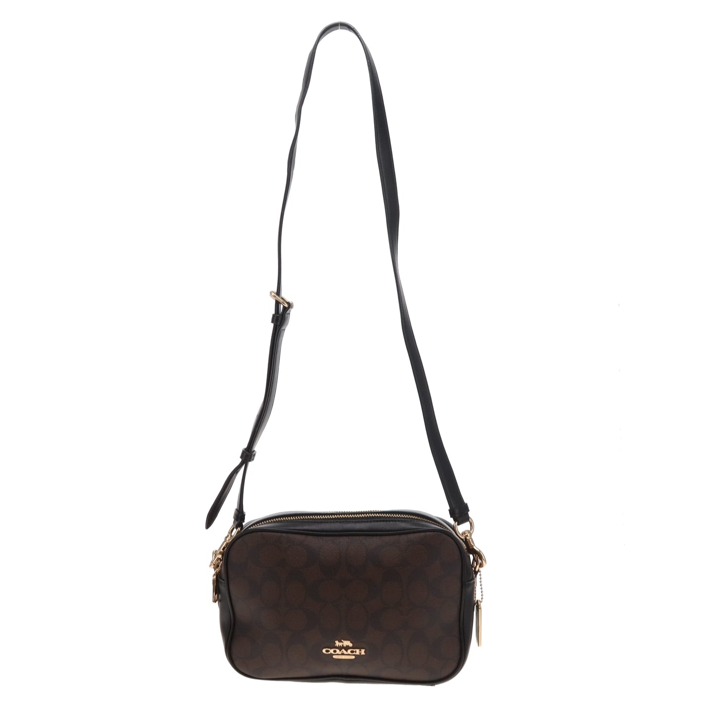 Coach Jes Crossbody Signature Brown