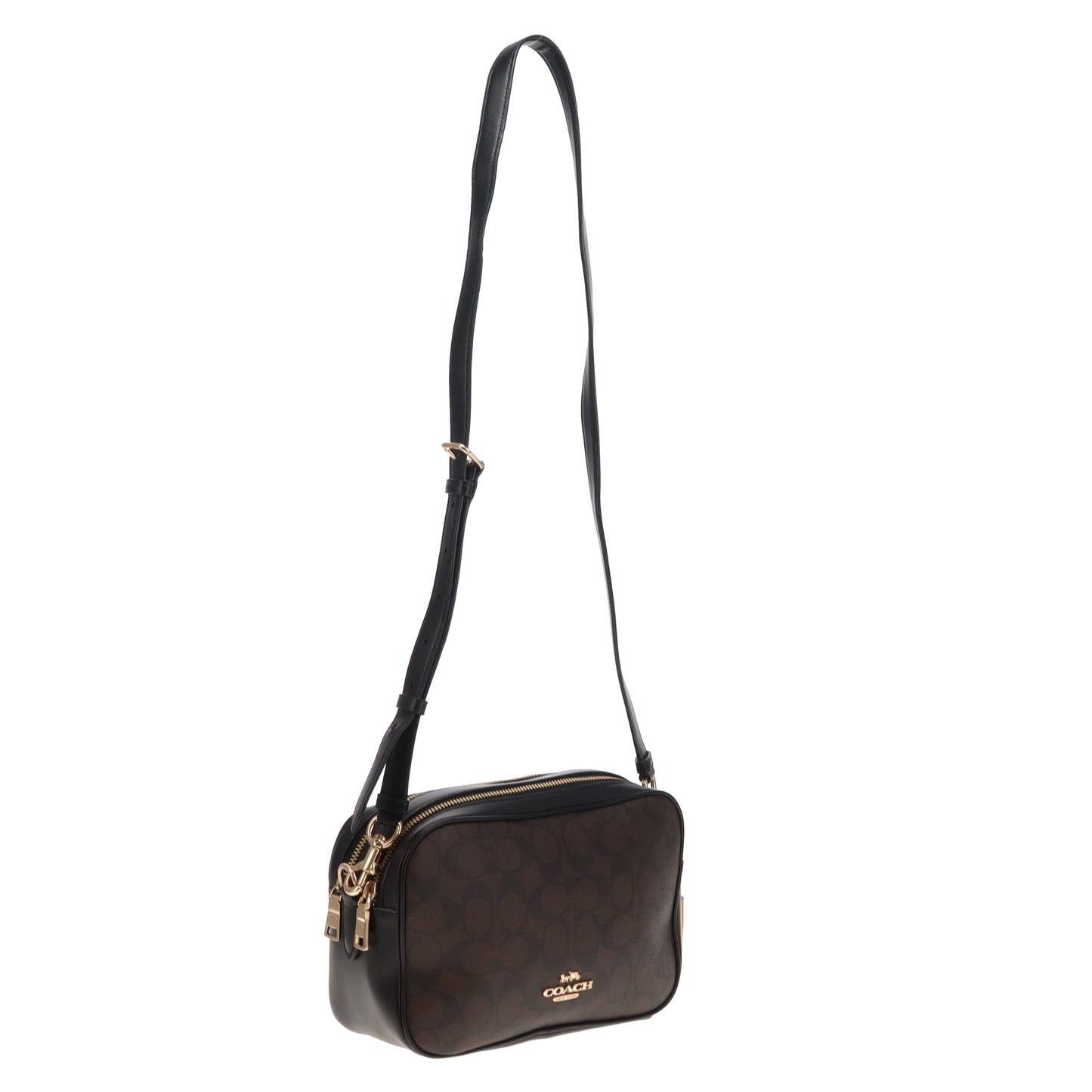 Coach Jes Crossbody Signature Brown