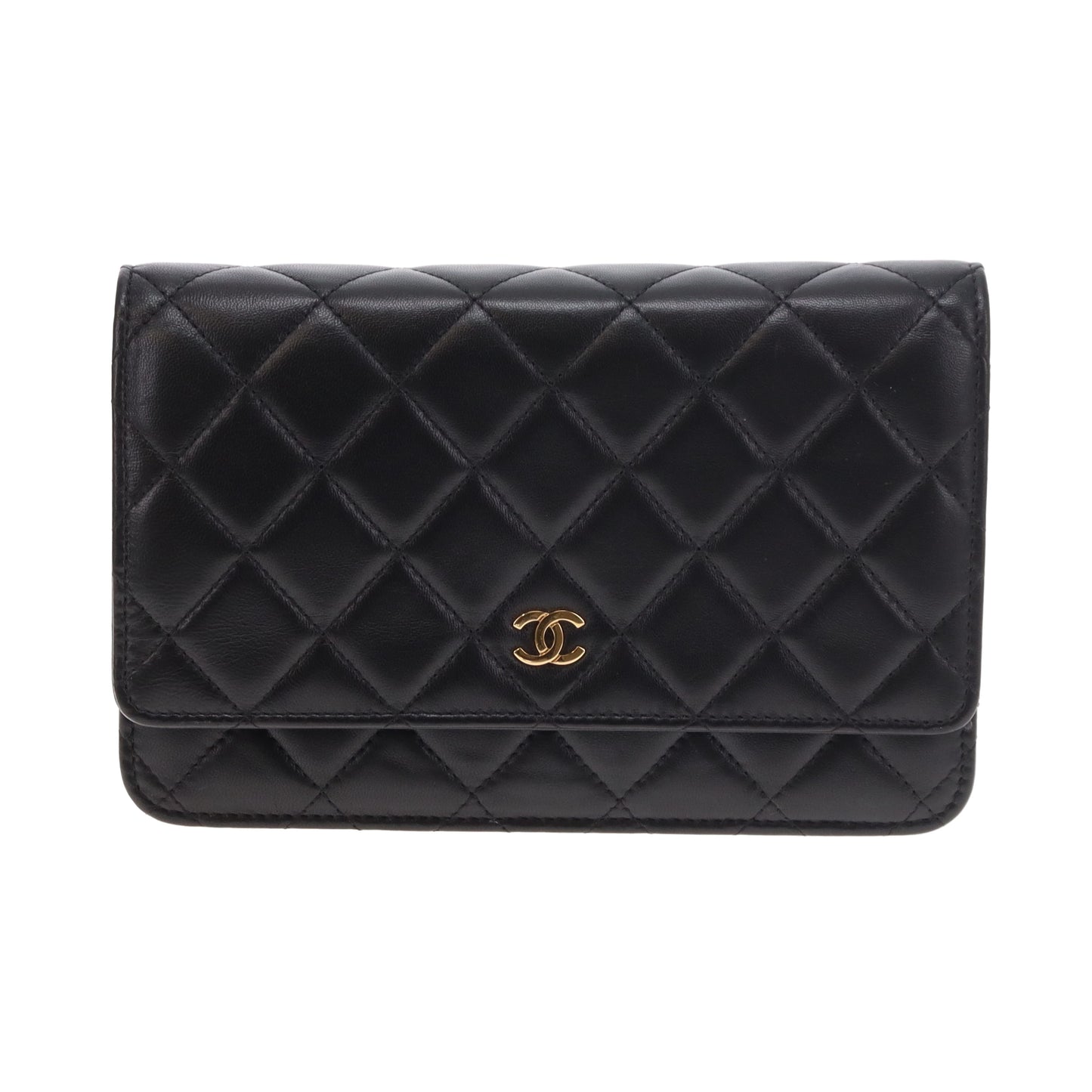 Chanel Wallet on Chain Classic Black Lambskin GHW 2018