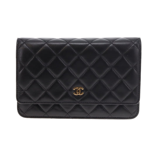 Chanel Wallet on Chain Classic Black Lambskin GHW 2018