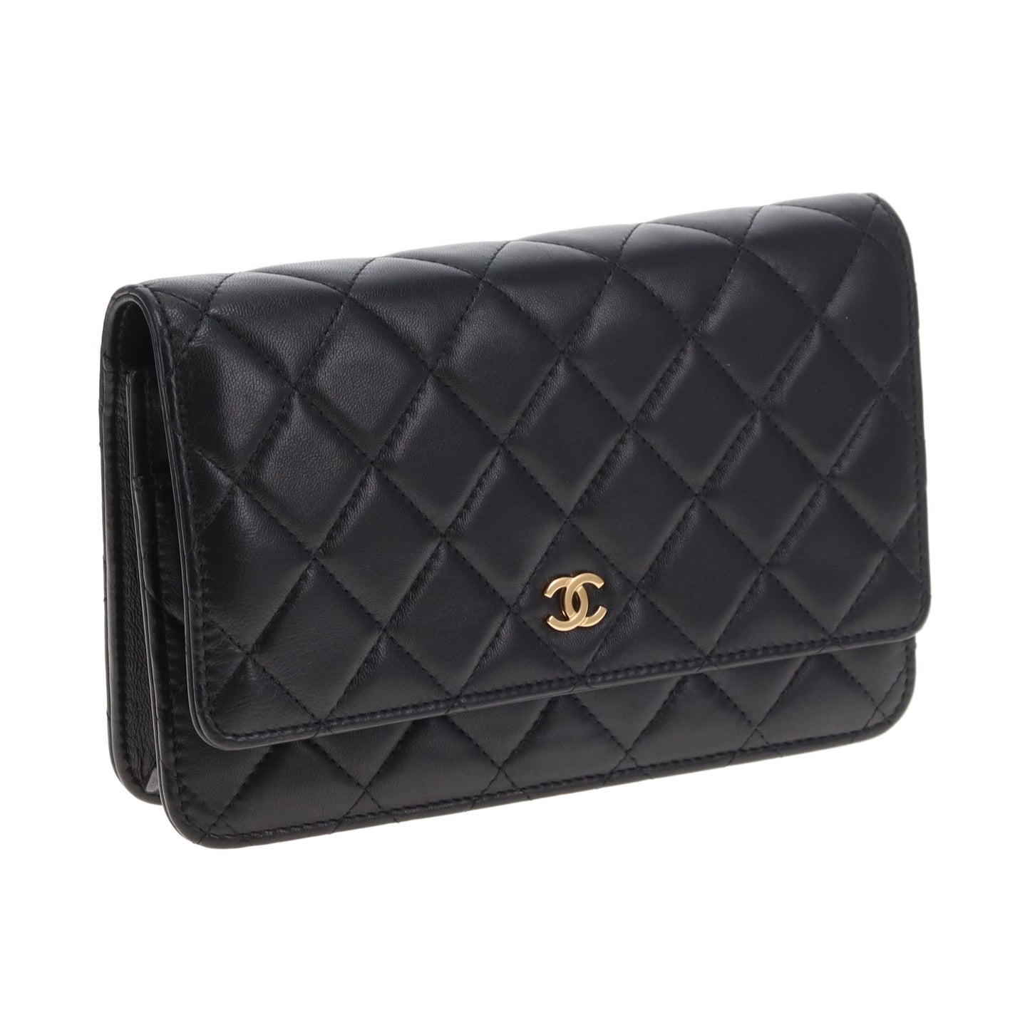 Chanel Wallet on Chain Classic Black Lambskin GHW 2018
