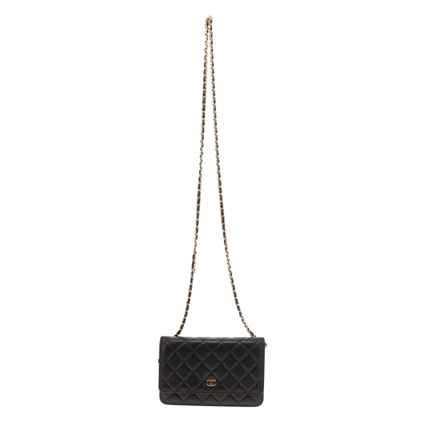Chanel Wallet on Chain Classic Black Lambskin GHW 2018