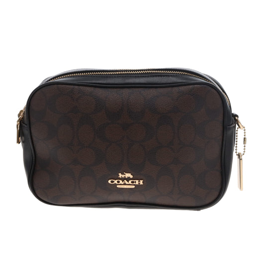 Coach Jes Crossbody Signature Brown