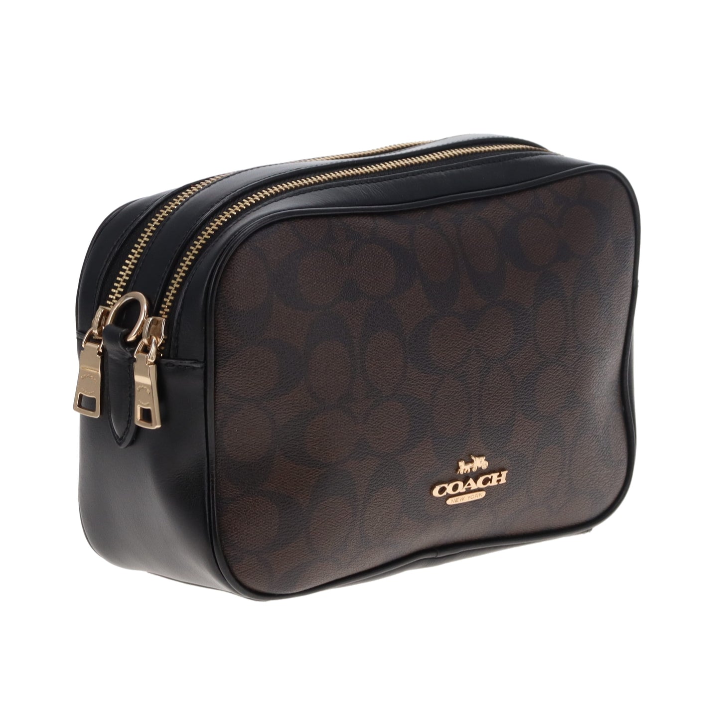 Coach Jes Crossbody Signature Brown