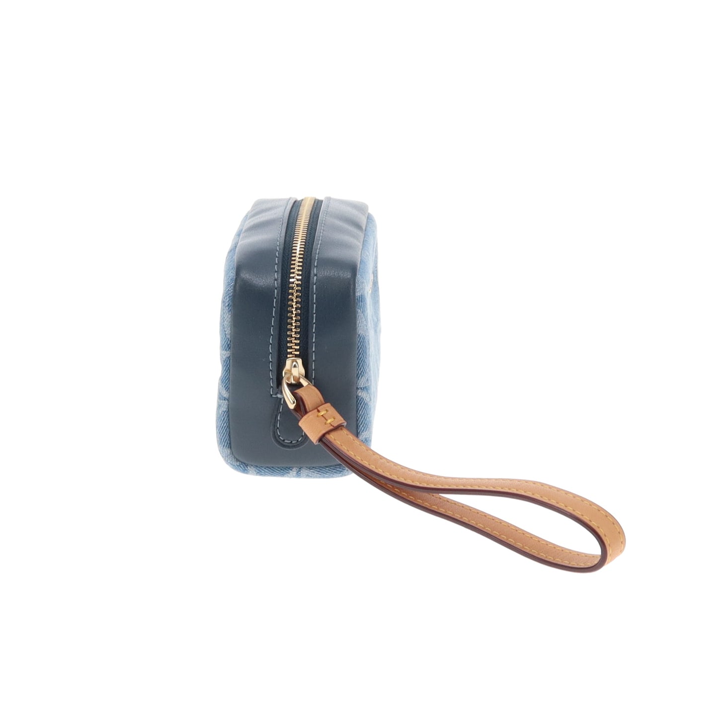 Coach Pouch Wristlet Mini Denim