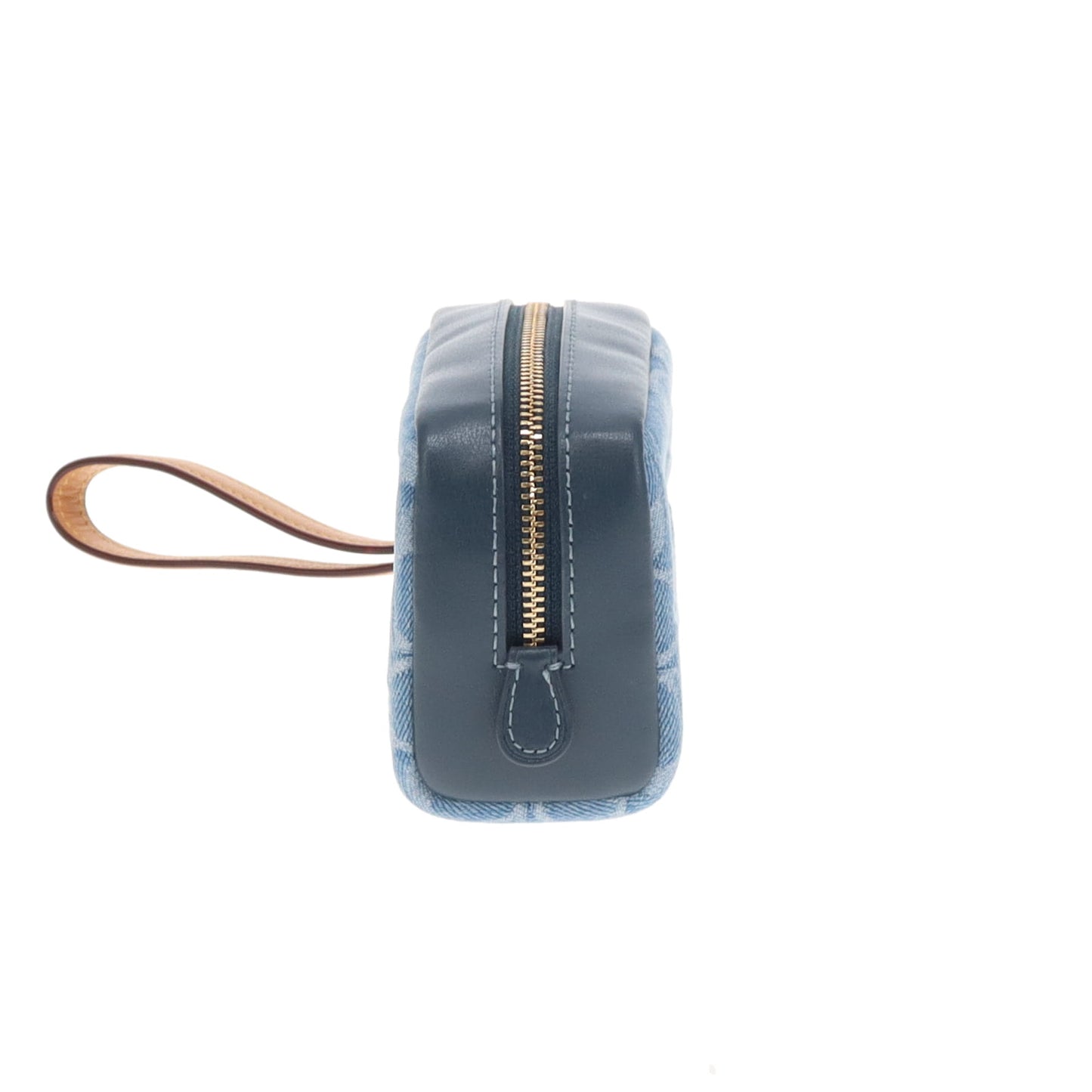 Coach Pouch Wristlet Mini Denim