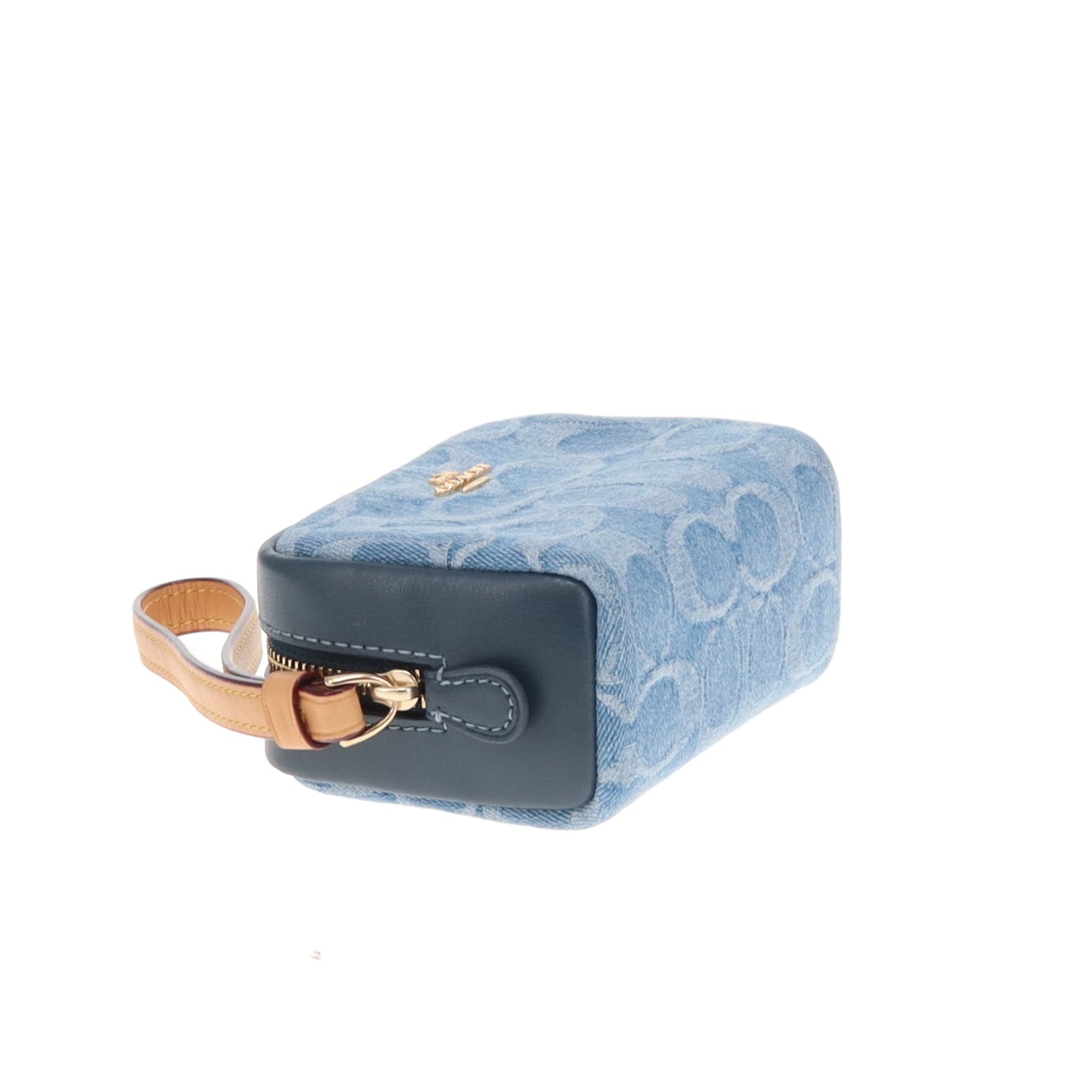 Coach Pouch Wristlet Mini Denim