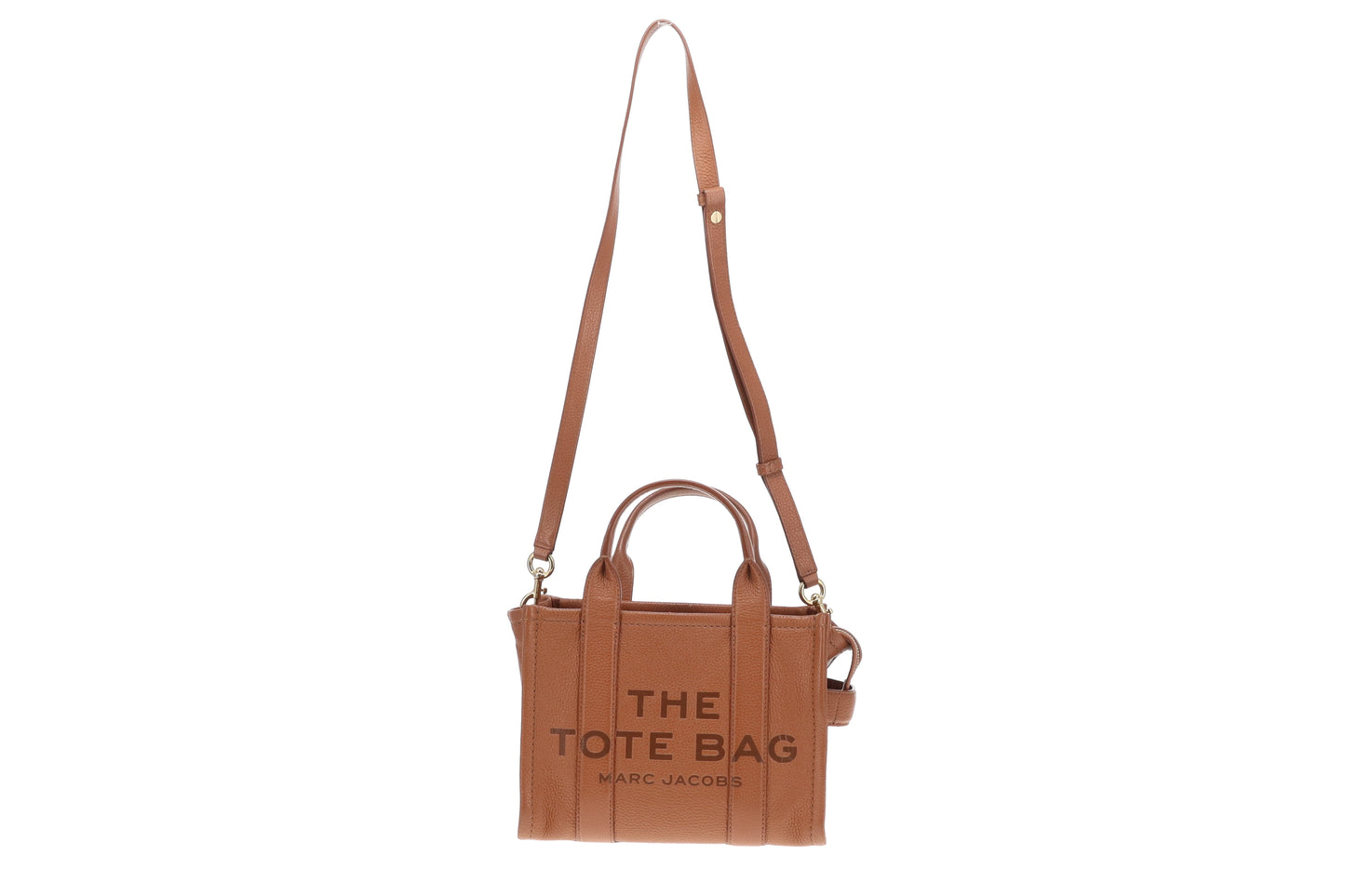 Marc Jacobs The Tote Bag Small Brown With Strap