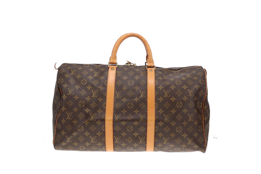 Louis Vuitton Keepall 50 Monogram Canvas Vintage SP1923