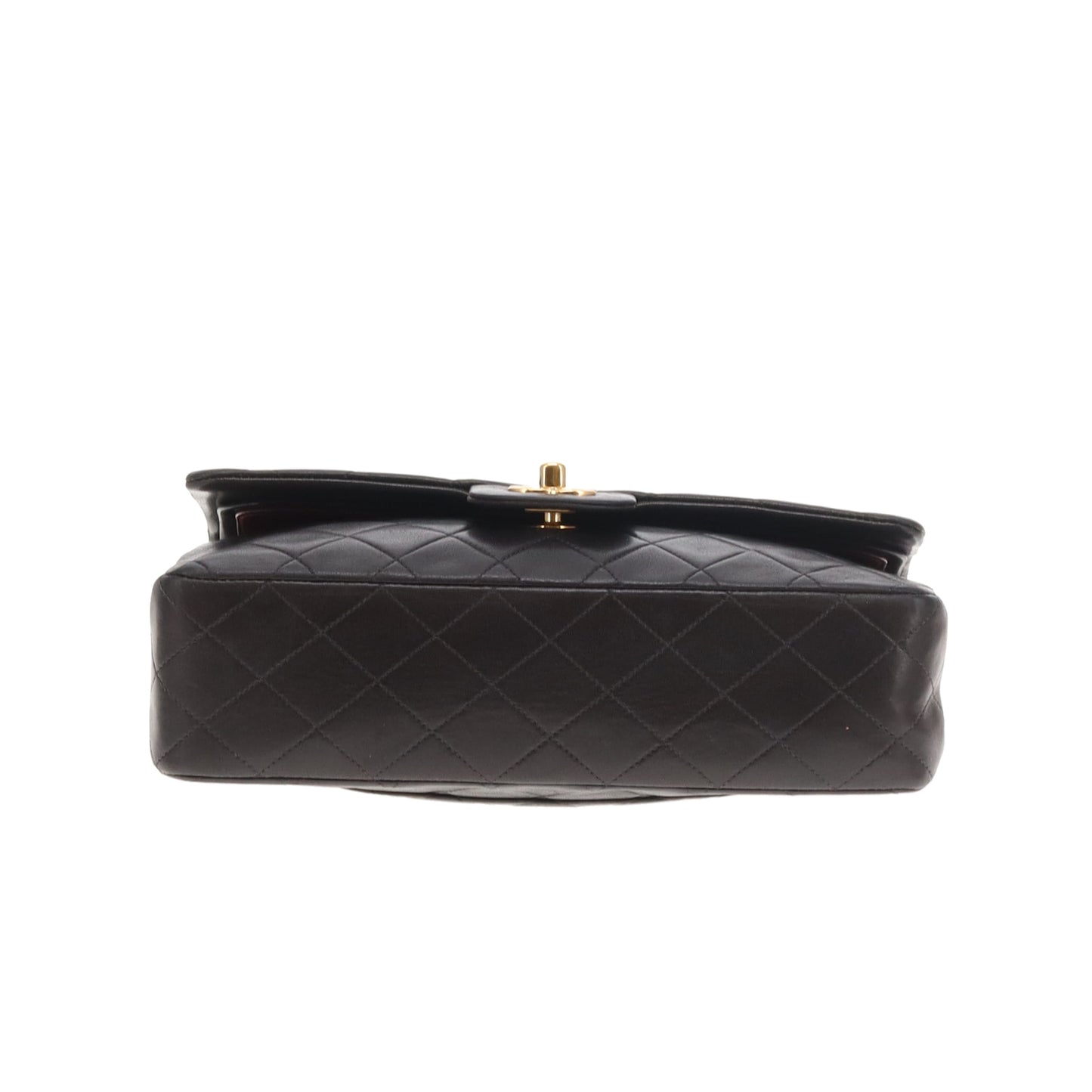 Chanel Classic Double Flap Medium Black Gold Hardware 91/94