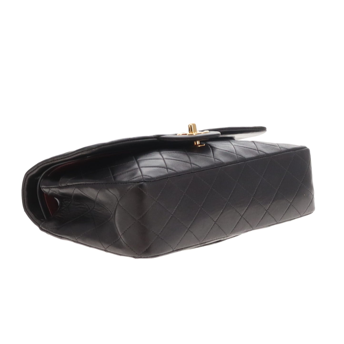 Chanel Classic Double Flap Medium Black Gold Hardware 91/94