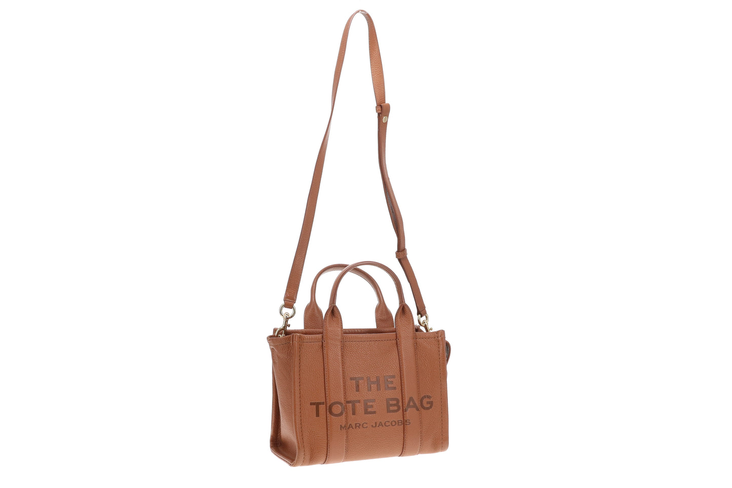 Marc Jacobs The Tote Bag Small Brown With Strap