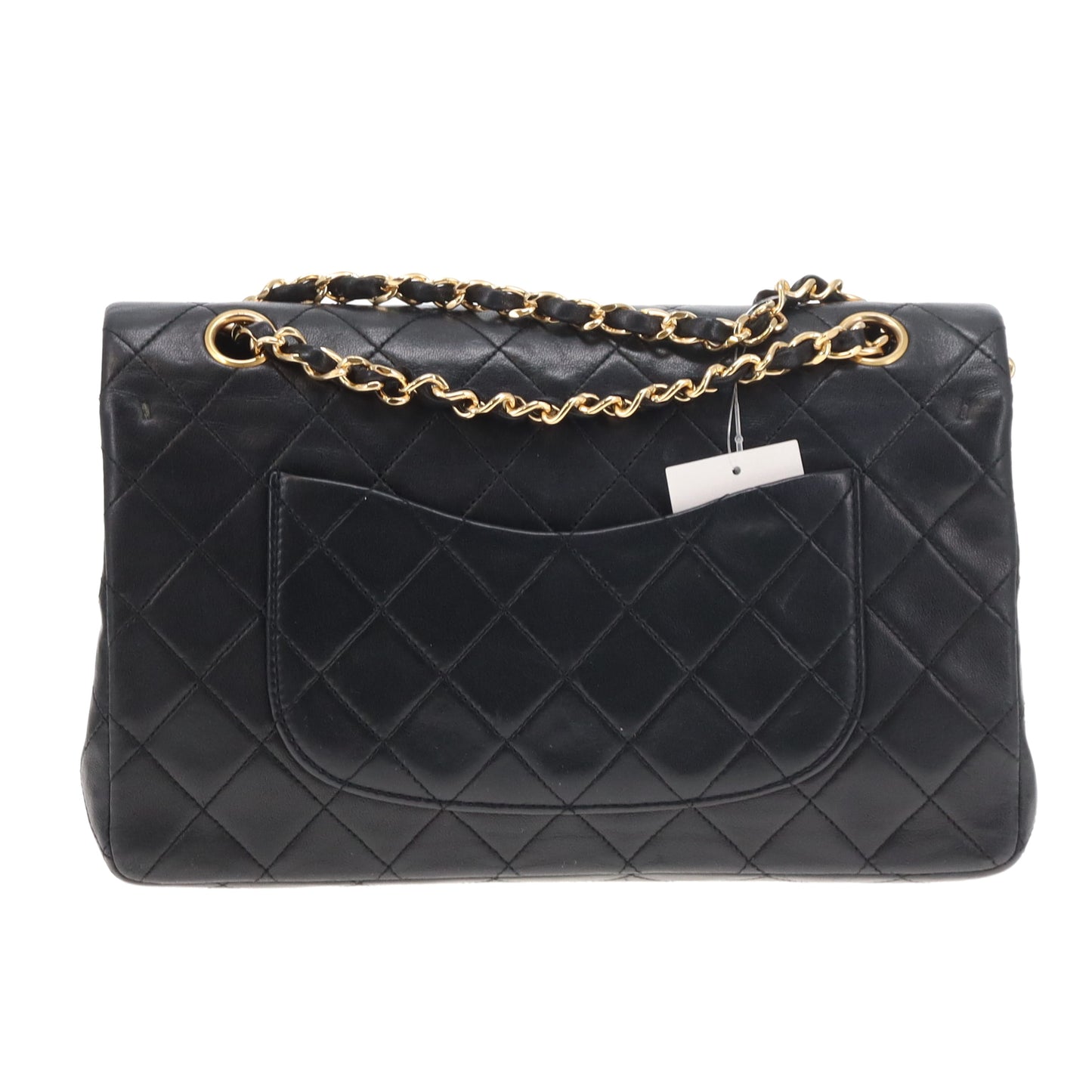 Chanel Classic Double Flap Medium Black Lamb Gold HW 89/91