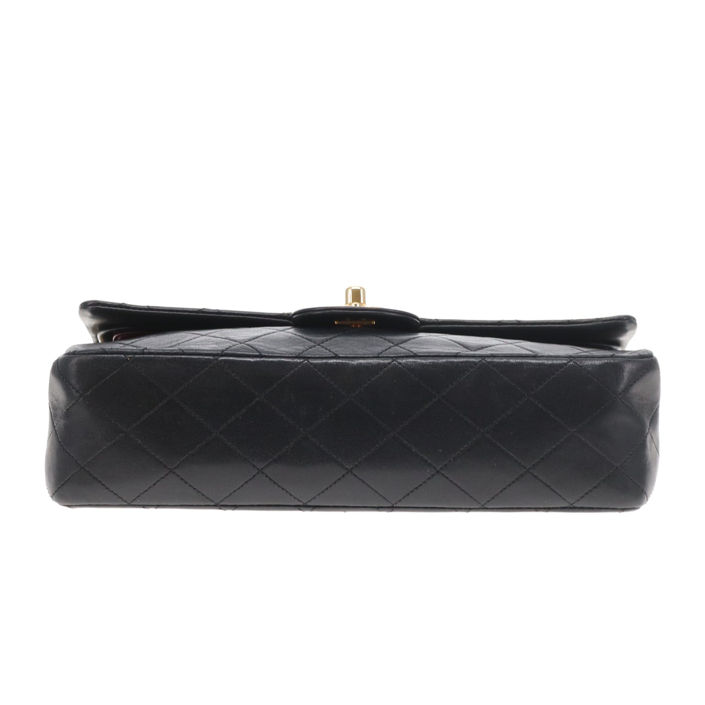 Chanel Classic Double Flap Medium Black Lamb Gold HW 89/91