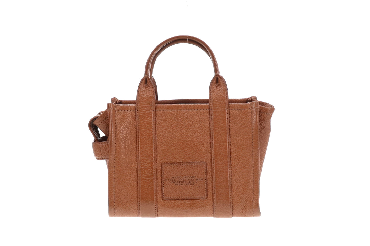 Marc Jacobs The Tote Bag Small Brown With Strap