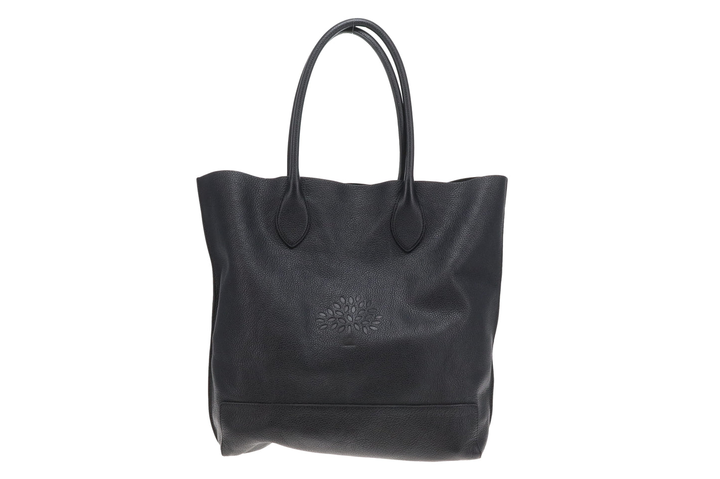 Mulberry Blossom Tote Black Classic Grain Leather