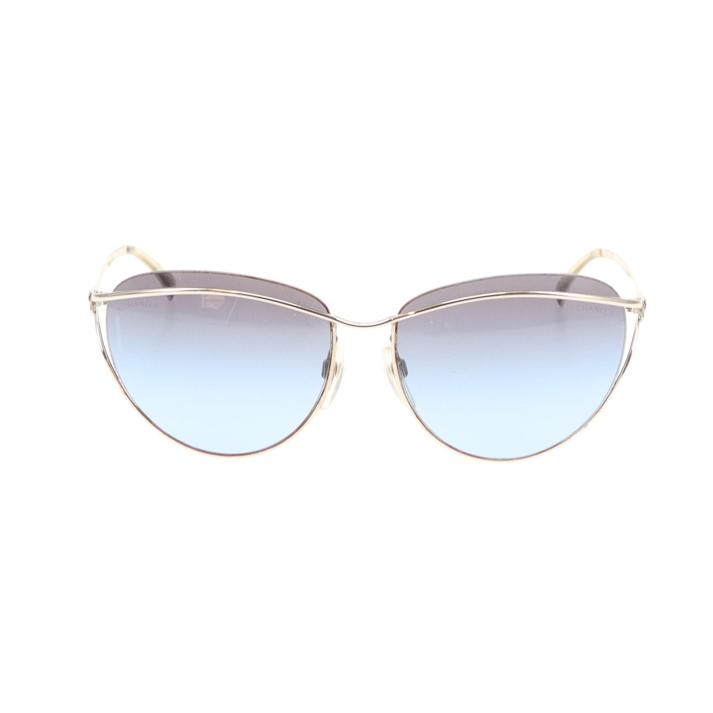 Chanel Sunglasses 4181 Silver/Blue Lens
