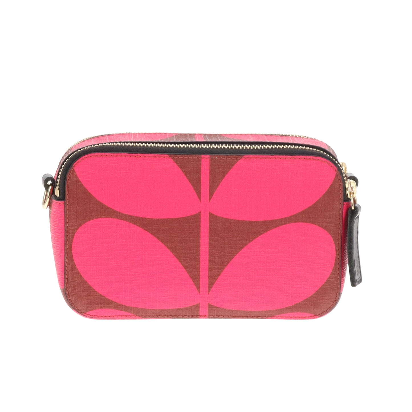 Orla Kiely Duo Crossbody Cerise