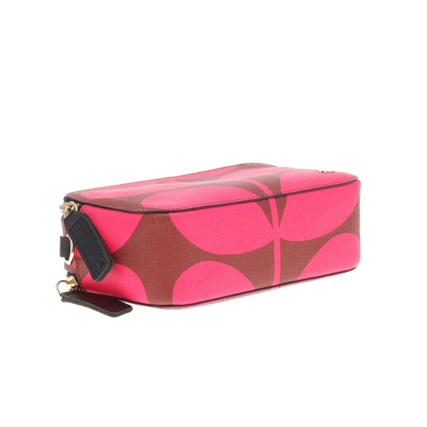 Orla Kiely Duo Crossbody Cerise