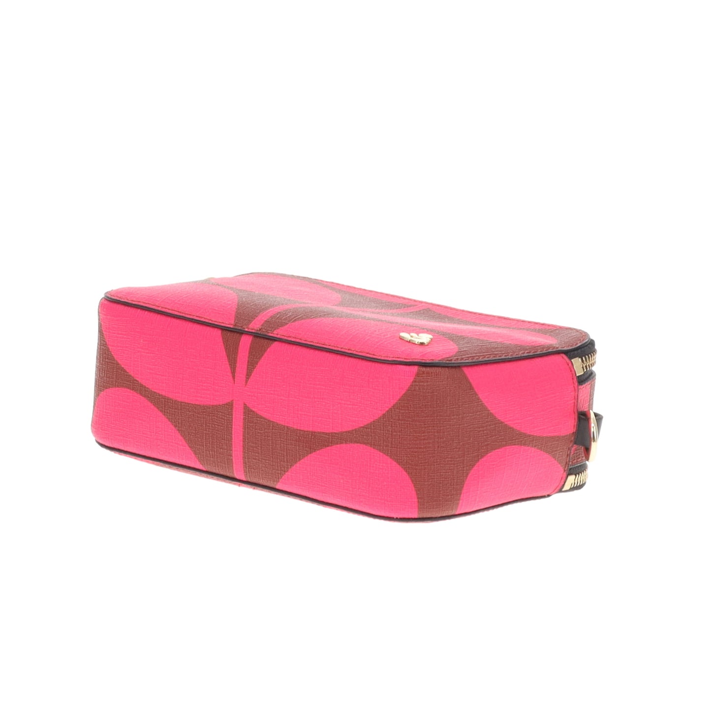 Orla Kiely Duo Crossbody Cerise