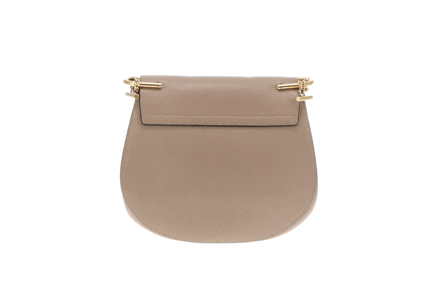 Chloe Drew Bag Motty Grey Leather GHW