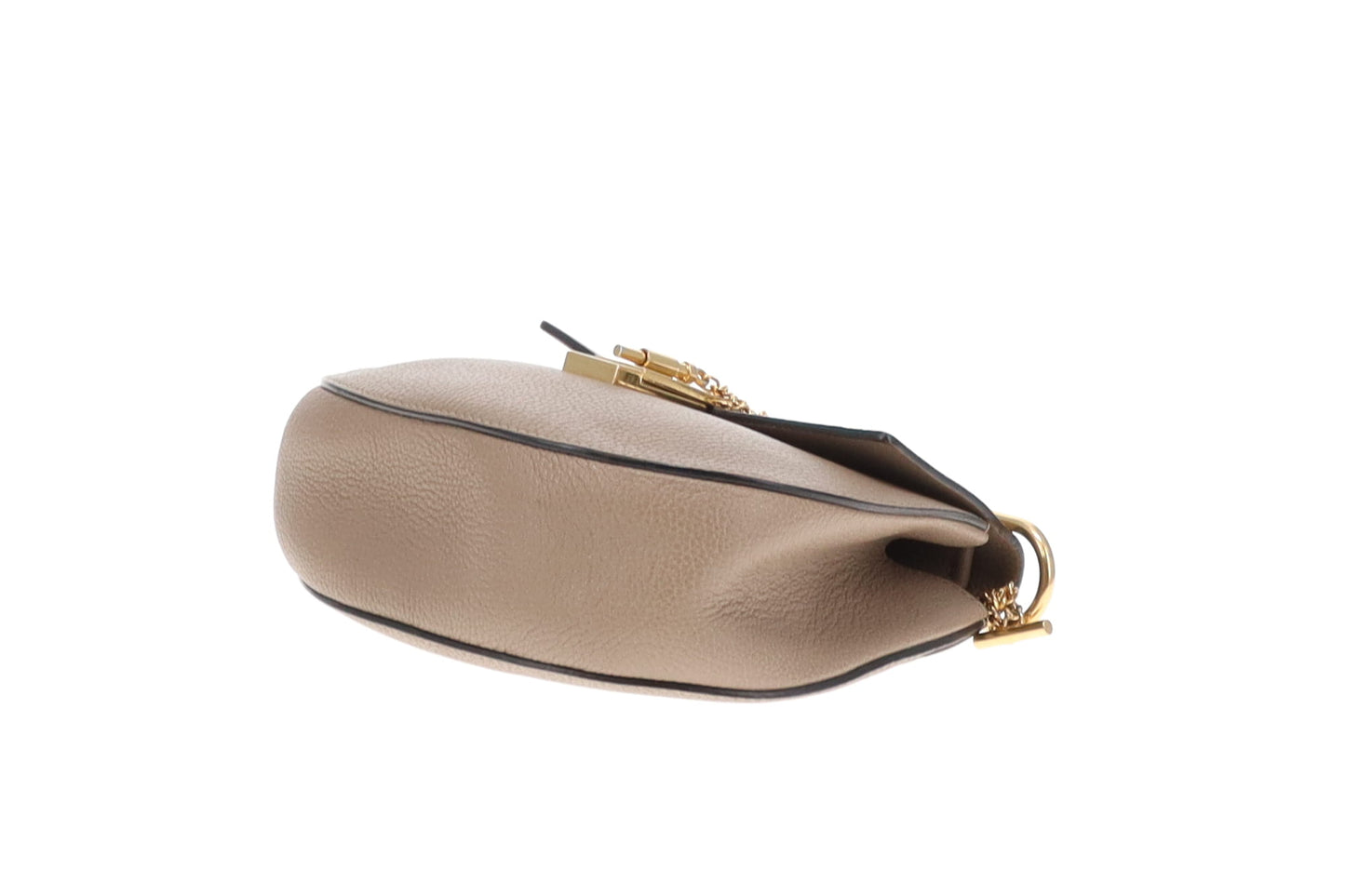 Chloe Drew Bag Motty Grey Leather GHW