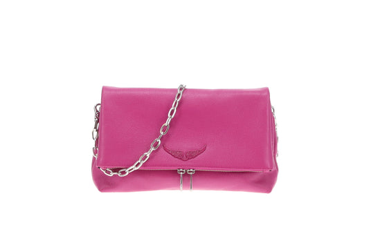 Zadig & Voltaire Rock Bag Pink Leather SHW