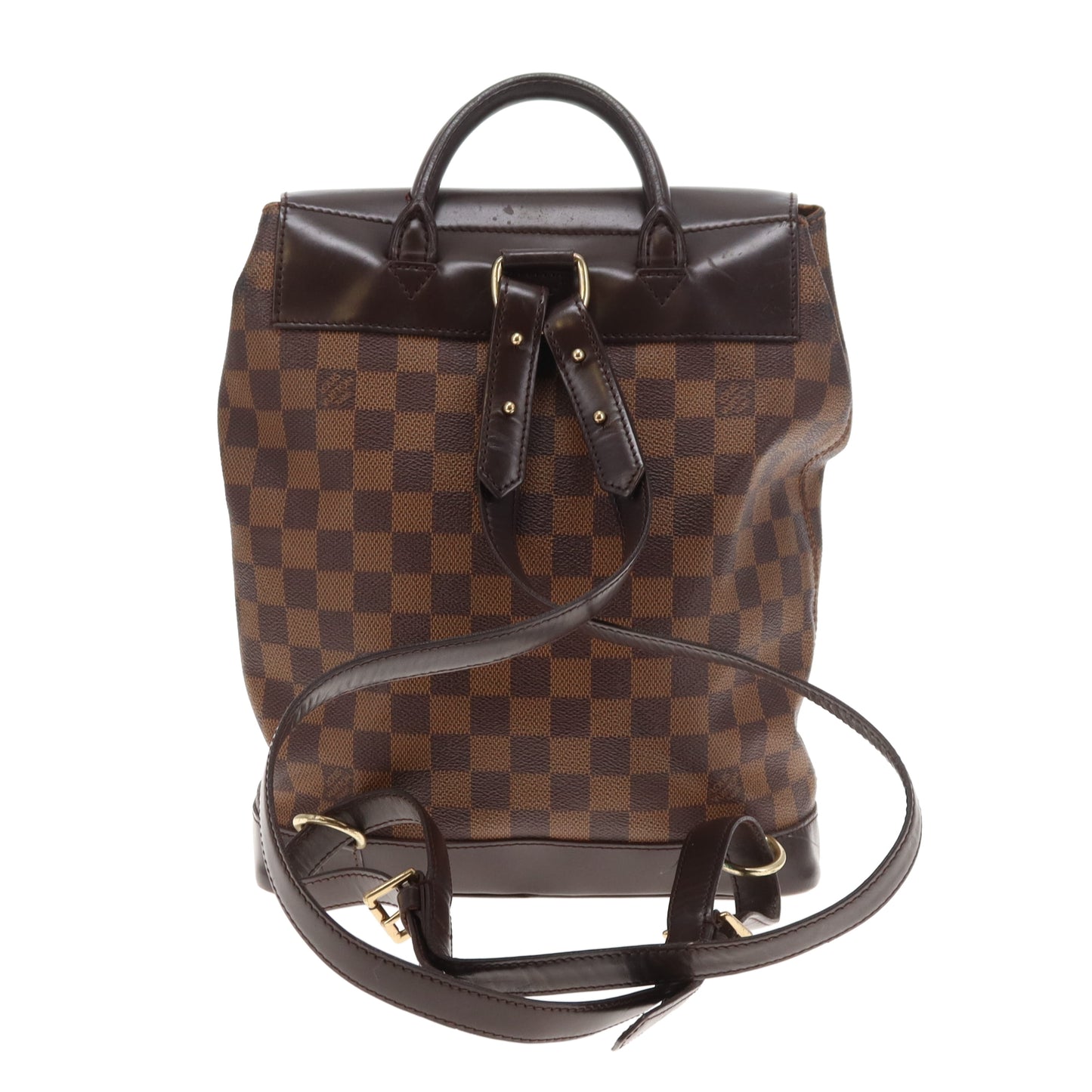 Louis Vuitton Soho Backpack Damier Ebene TH0977