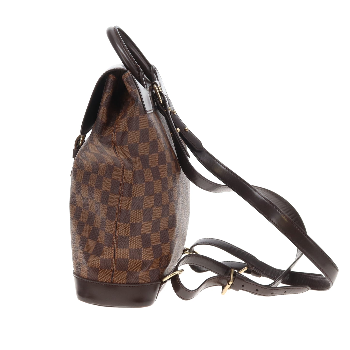 Louis Vuitton Soho Backpack Damier Ebene TH0977