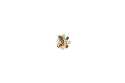 Chanel Rhinestone & Strass Ring 2005 Size 53