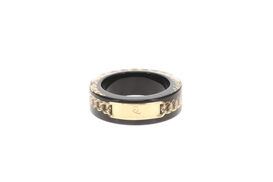 Alexander McQueen Plexi Resin Large Bangle 65mm (S)