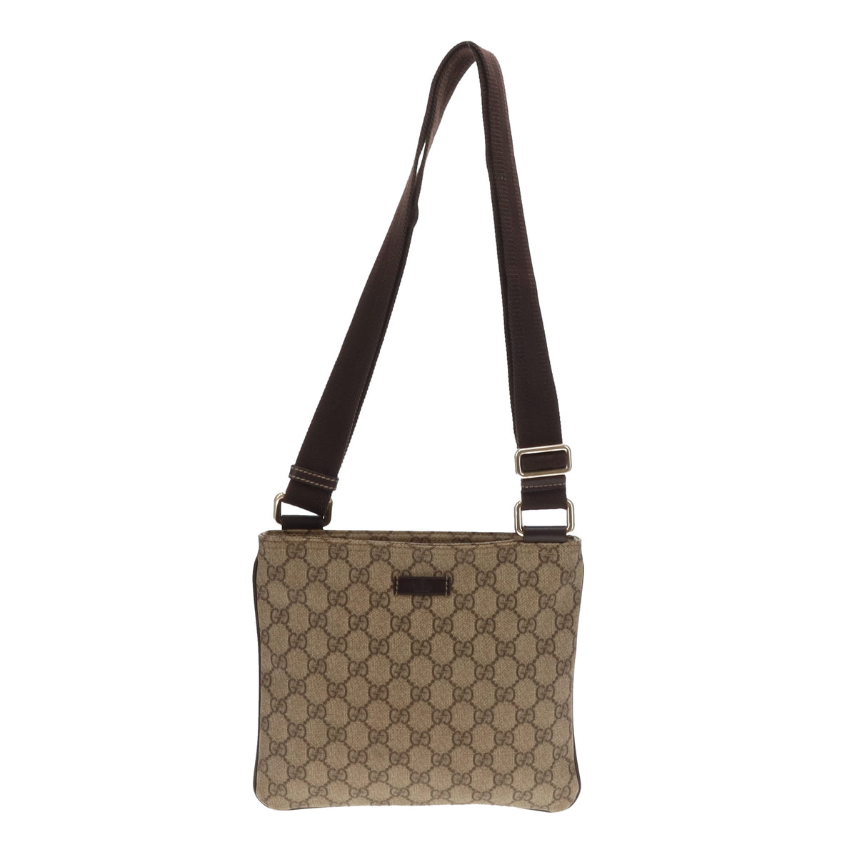 Gucci Flat GG Supreme Messenger Bag
