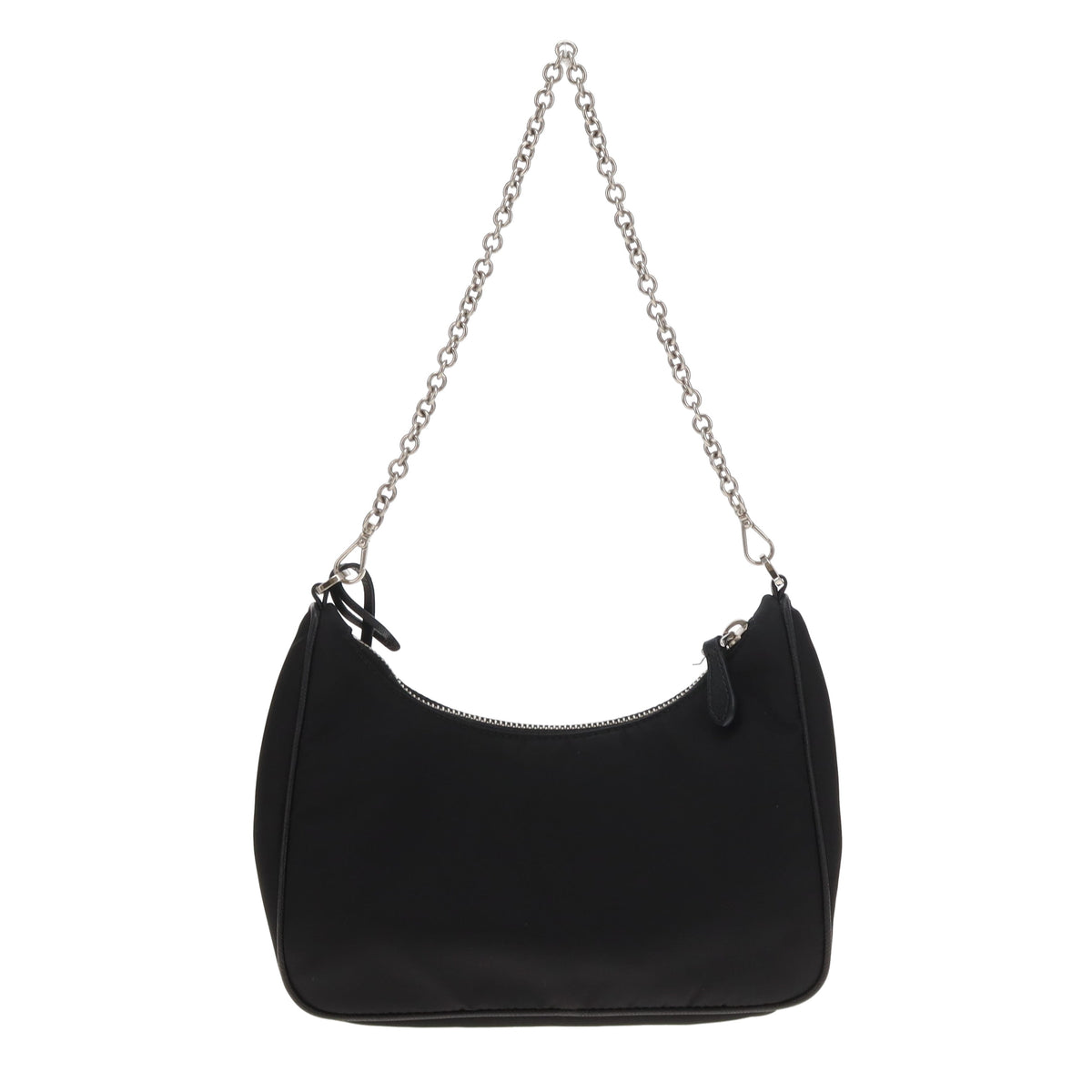Prada Re-Edition 2005 Black Messenger Bag Multi Pouch